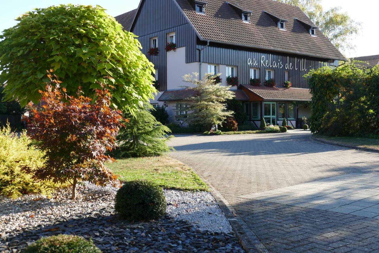 Au Relais De L'Ill Hotell Sermersheim Exteriör bild