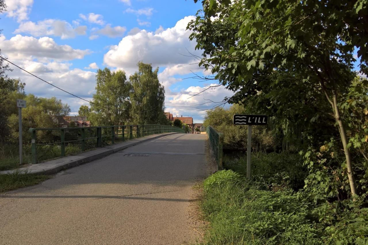 Au Relais De L'Ill Hotell Sermersheim Exteriör bild